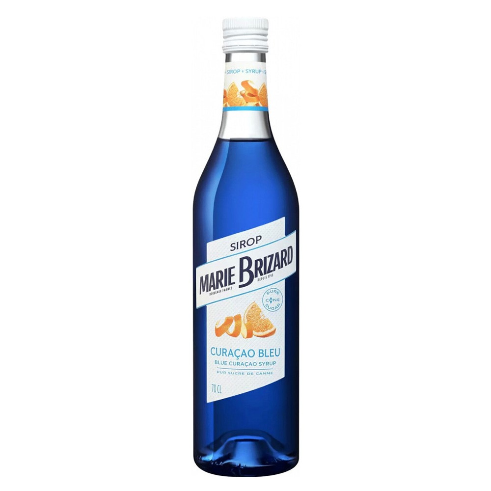 Sirop de Blue Curacao Marie Brizard, 0.7 l