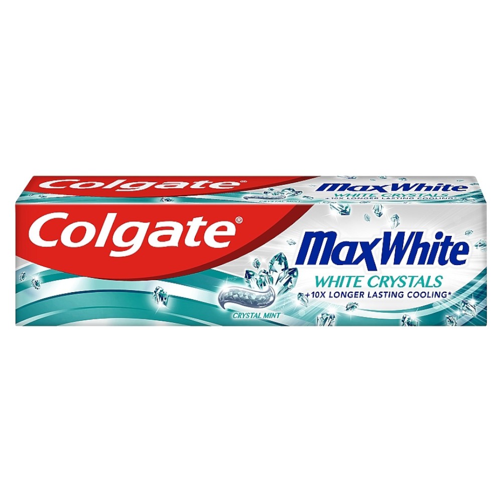 Pasta de Dinti Colgate Max White Crystal Mint, Menta, 100 ml