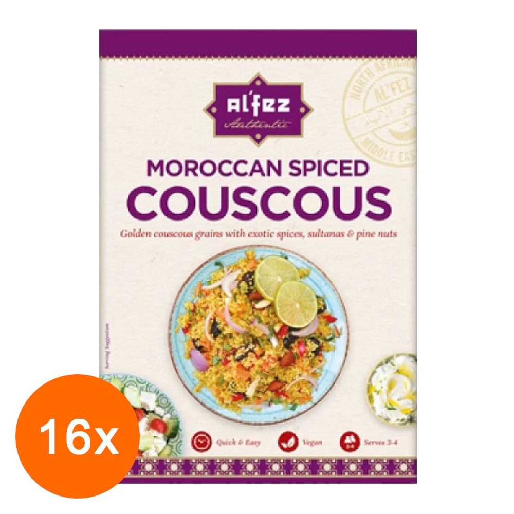 Set 16 x Couscous Marocan, Al\'Fez, 200 g