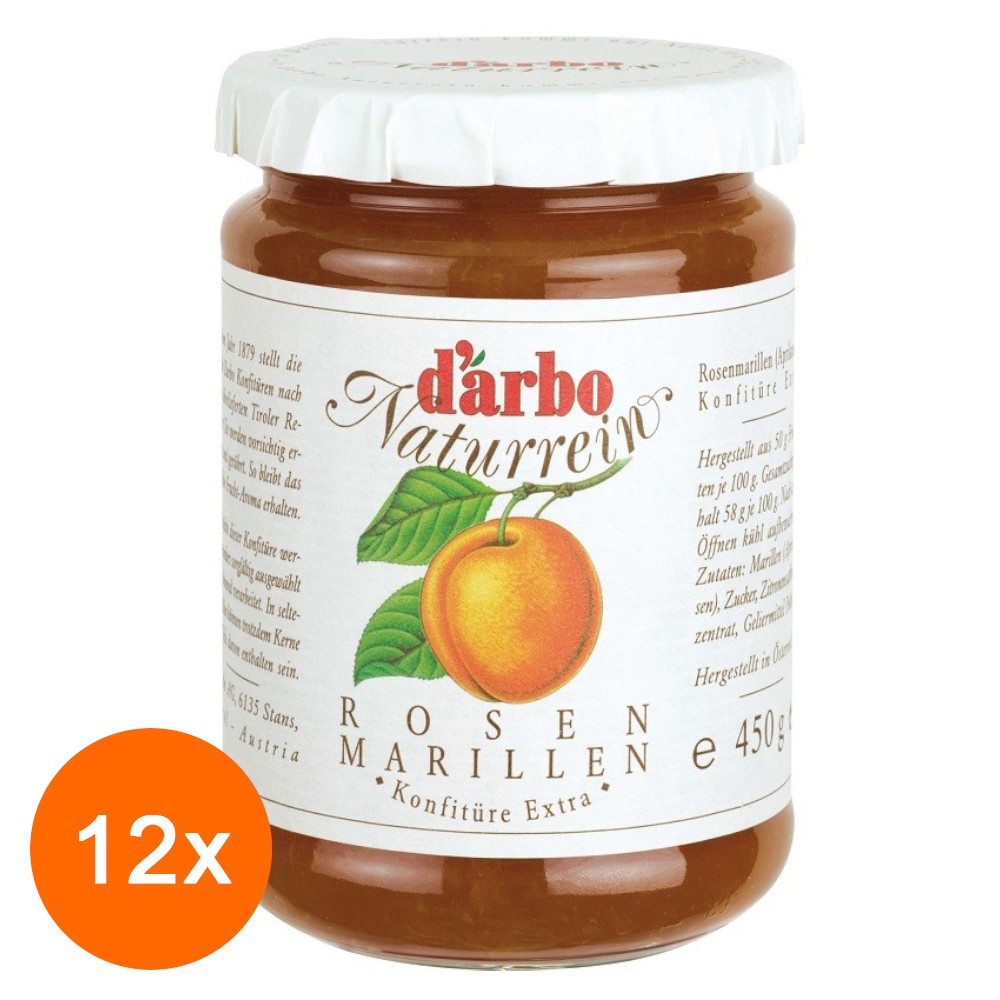 Set Gem de Caise Darbo, 12 Borcane x 450 g