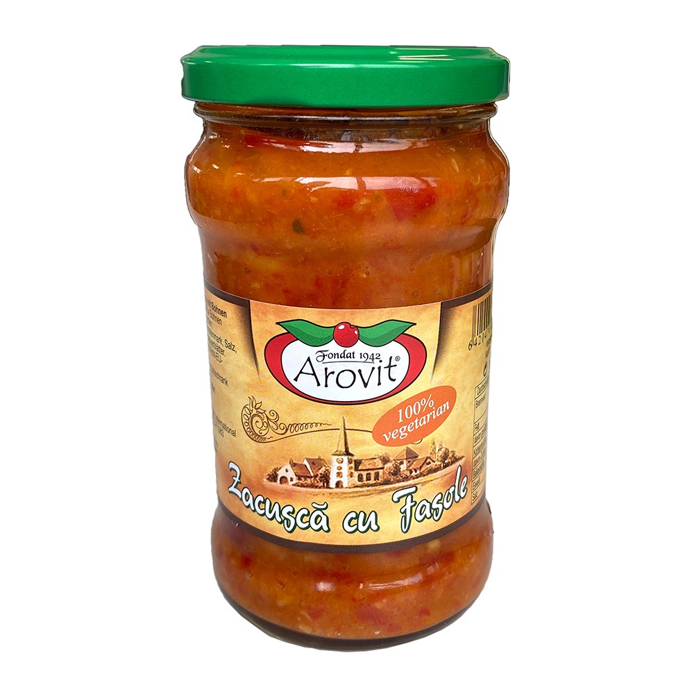 Zacusca cu Fasole Arovit, 300 g