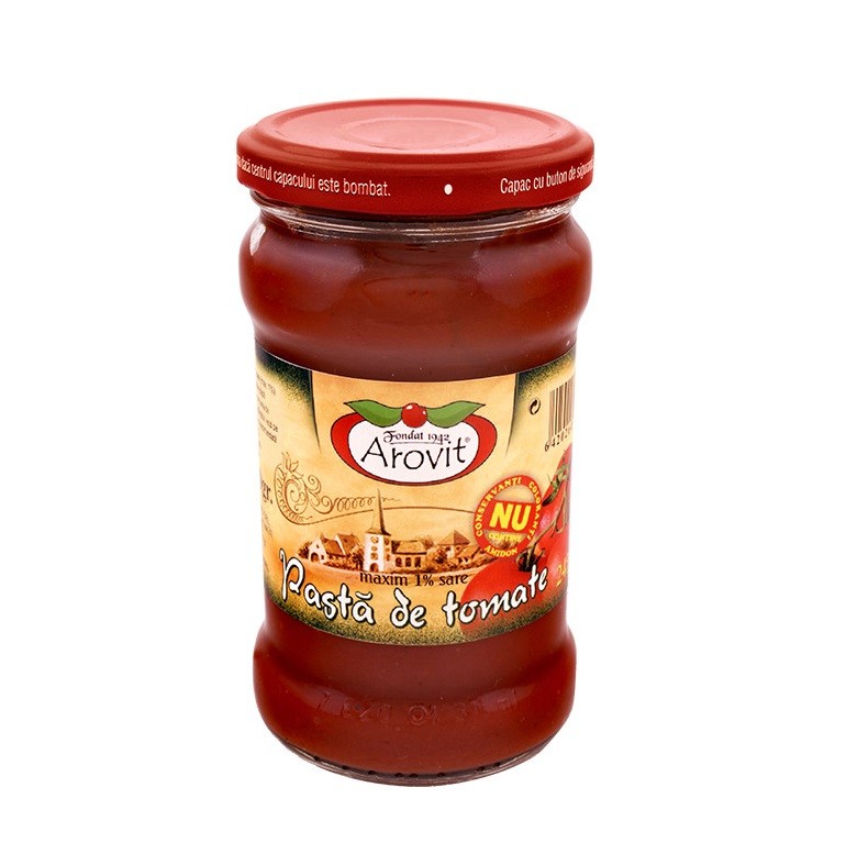 Pasta de Tomate Arovit, 24%, 320 g