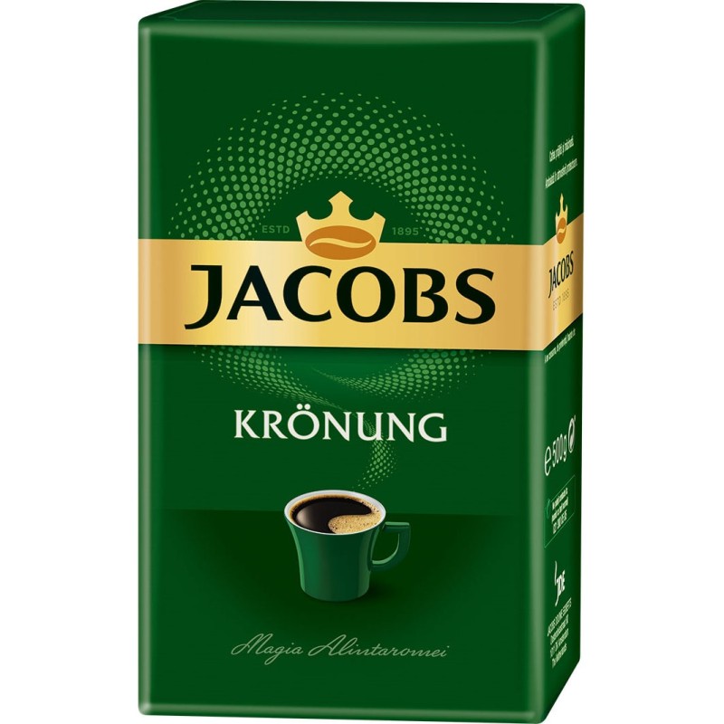 Cafea Jacobs Kronung Alintaroma, Macinata, 500 g