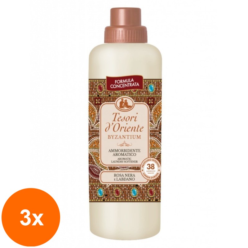 Set 3 x Balsam de Rufe Tesori d'Oriente Byzantium 38 Spalari, 760 ml