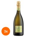 Set 3 x Vin Spumant Alb Brut Pignoletto Donelli, 0.75 l