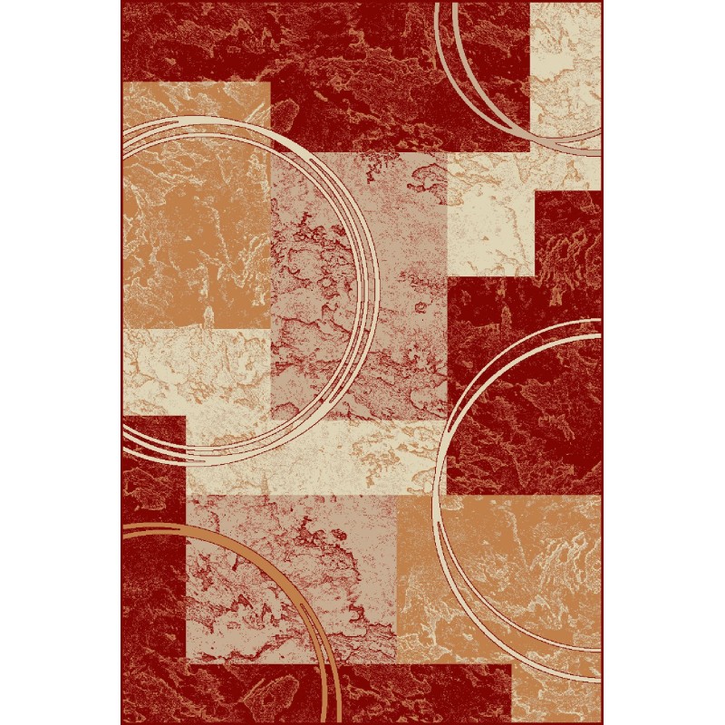 Covor Dreptunghiular, 150 x 230 cm, Rosu, Lotos 15001