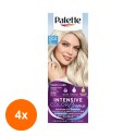 Set 4 x Vopsea de Par Permanenta Palette Intensive Color Creme A10 Blond Cenusiu, 110 ml