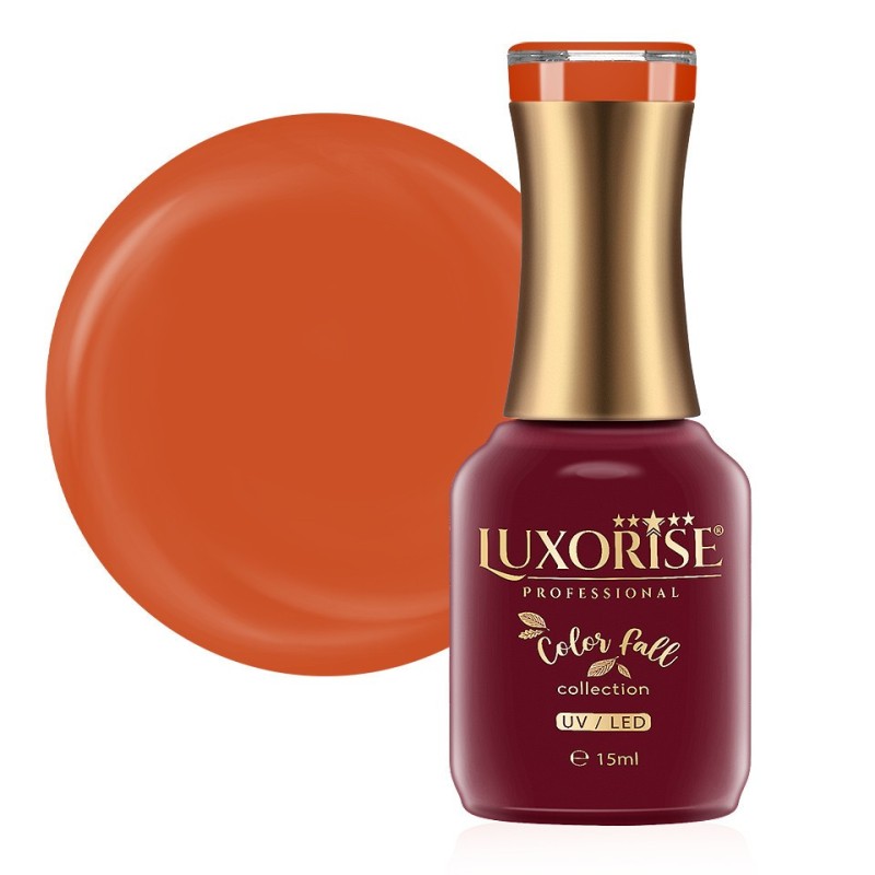 Oja Semipermanenta Color Fall Collection Red October, Luxorise, 15 ml