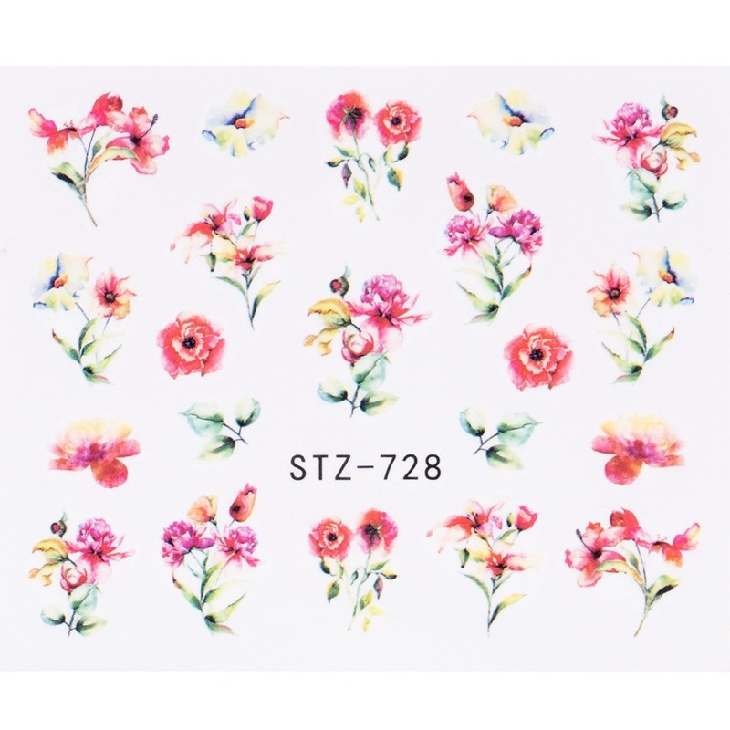 Tatuaj Unghii Luxorise Flower List, Stz-728