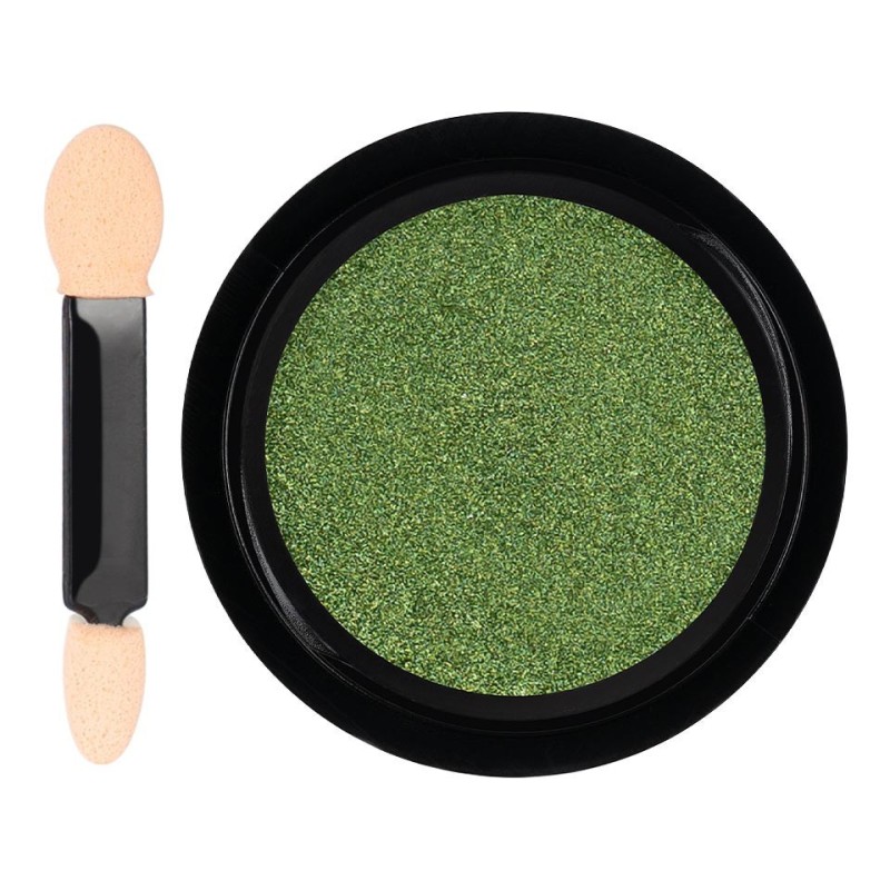 Pigment Unghii Mirror Powder Luxorise, Fairy Green