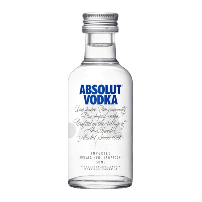 Vodca Absolut, Alcool 40%, 0.05 l