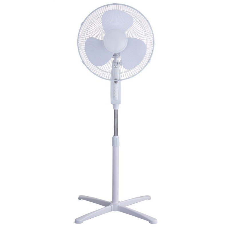 Ventilator cu Picior, 40 cm, 3 Trepte de Viteza, 40W, Alb, Victronic