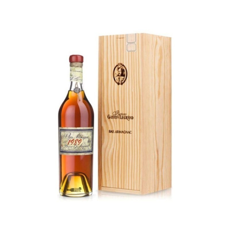 Armagnac Baron Gaston Legrand 1989 Bas Armagnac, Lheraud, 40% Alcool, 0.7 l