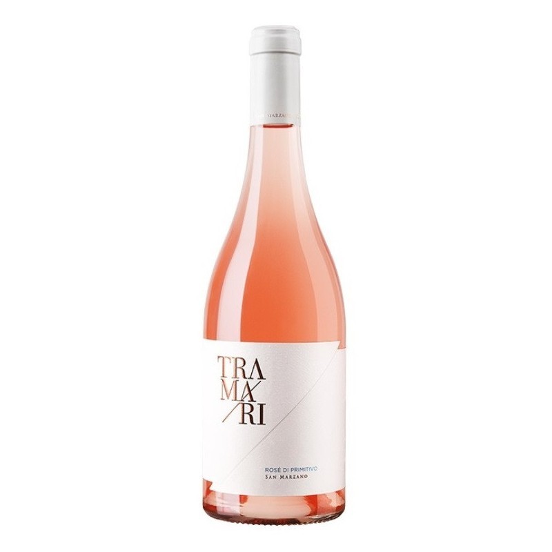 Vin Rose Tramari Di Primitivo Salento IGP San Marzano, 12.5% Alcool, 0.75 l