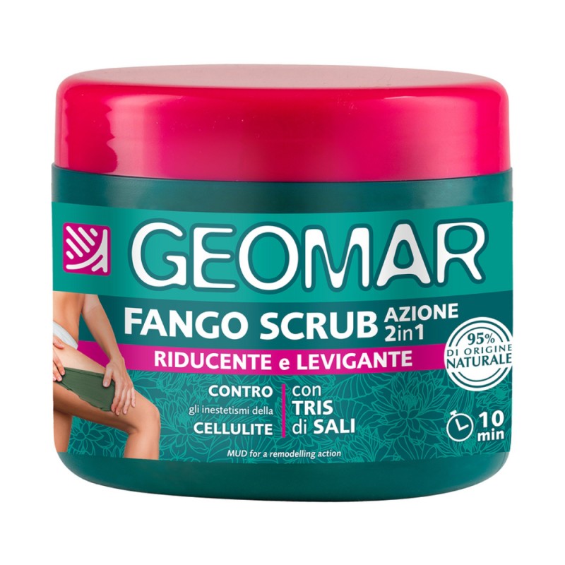 Scrub 2 in 1 Geomar, cu Namol, 600 g