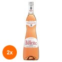 Set 2 x Vin Chateau la Gordonne Bouquet de Provence Billette Cotes de Provence, Rose Sec, 0.75 l