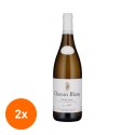 Set 2 x Vin Domaine Roc De l'Abbaye, Alb, Chenin Blanc Loire Cuvee Tradition 0.75 l