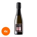 Set 4 x Vin Spumant Rose, Sec Serena Wines 1881 Prosecco, 0.2 l