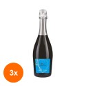 Set 3 x Vin Spumant Alb Gran Cuvee, Extra Dry, Col Brioso, 0.75 l