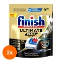 Set 2 x 54 Capsule Detergent pentru Masina de Spalat Vase Finish Ultimate Plus