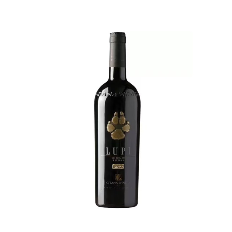 Vin Rosu Gitana Lupi Cupaj, Sec, 0.75 l