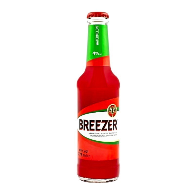 Bacardi Breezer Tropical Watermelon, 4% Alcool, 275 ml