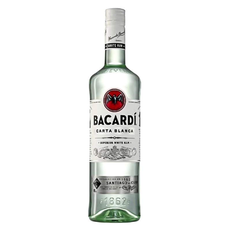 Rom Bacardi Carta Blanca, Alb, 37.5% Alcool, 0.7 l