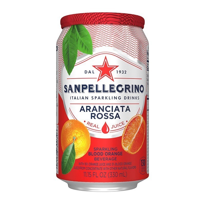 Suc de Portocale Rosii San Pellegrino Aranciata Rossa, Doza, 0.33 l