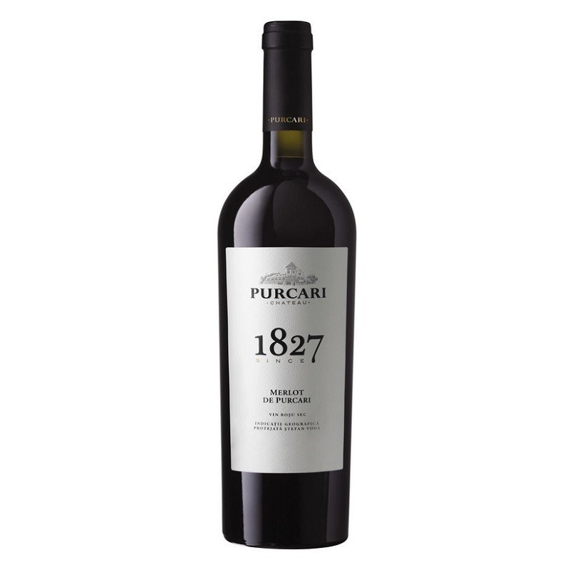 Vin Rosu Sec, Purcari 1827 Merlot, 0.75 l