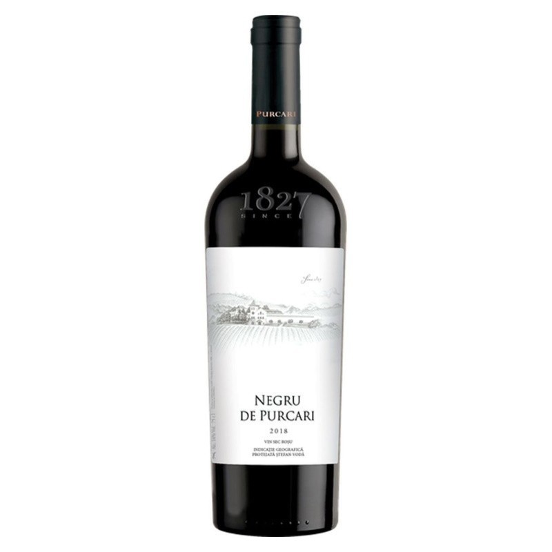 Vin Negru de Purcari 1827, Rosu Sec, 0.75 l