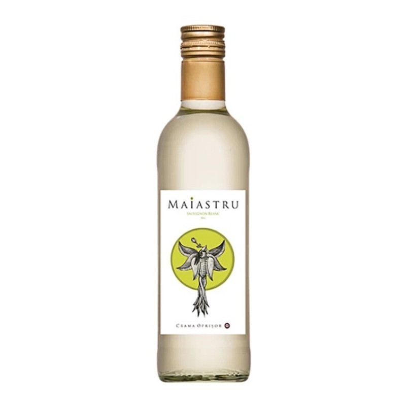 Vin Maiastru Crama Oprisor Sauvignon Blanc, Alb Sec, 0.25 l