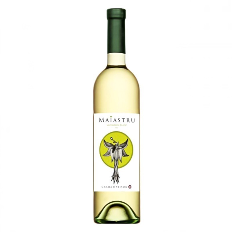 Vin Maiastru Crama Oprisor Sauvignon Blanc, Alb Sec, 0.75 l