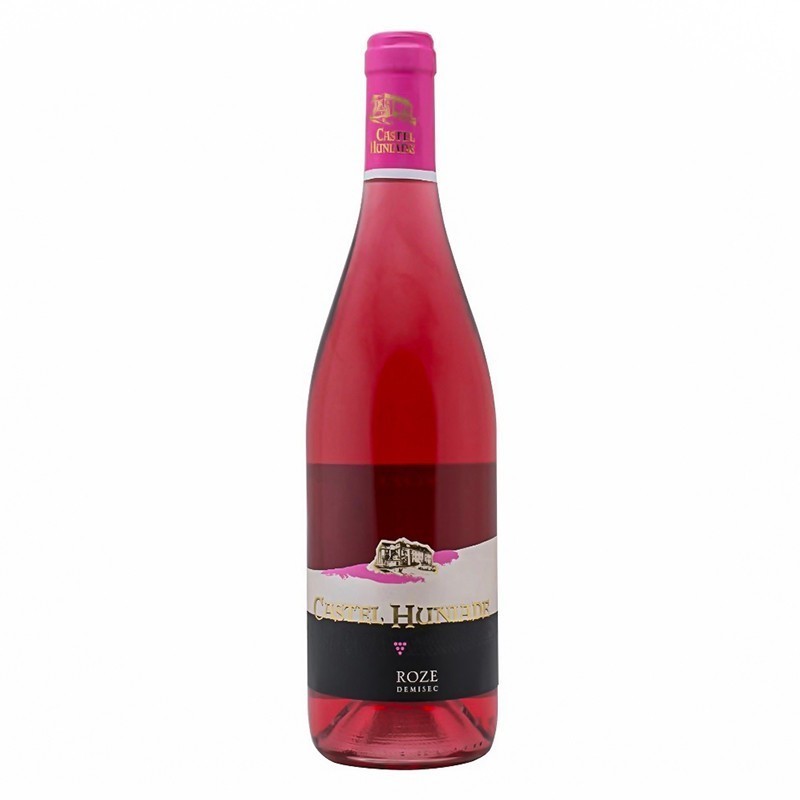 Vin Castel Huniade Cramele Recas, Rose Demisec, 0.75 l