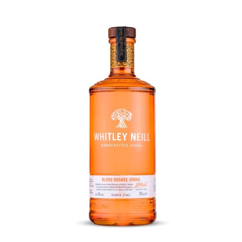 Whitley Neill Portocale Rosii, Blood Orange Vodka, 43% Alcool, 0.7 l