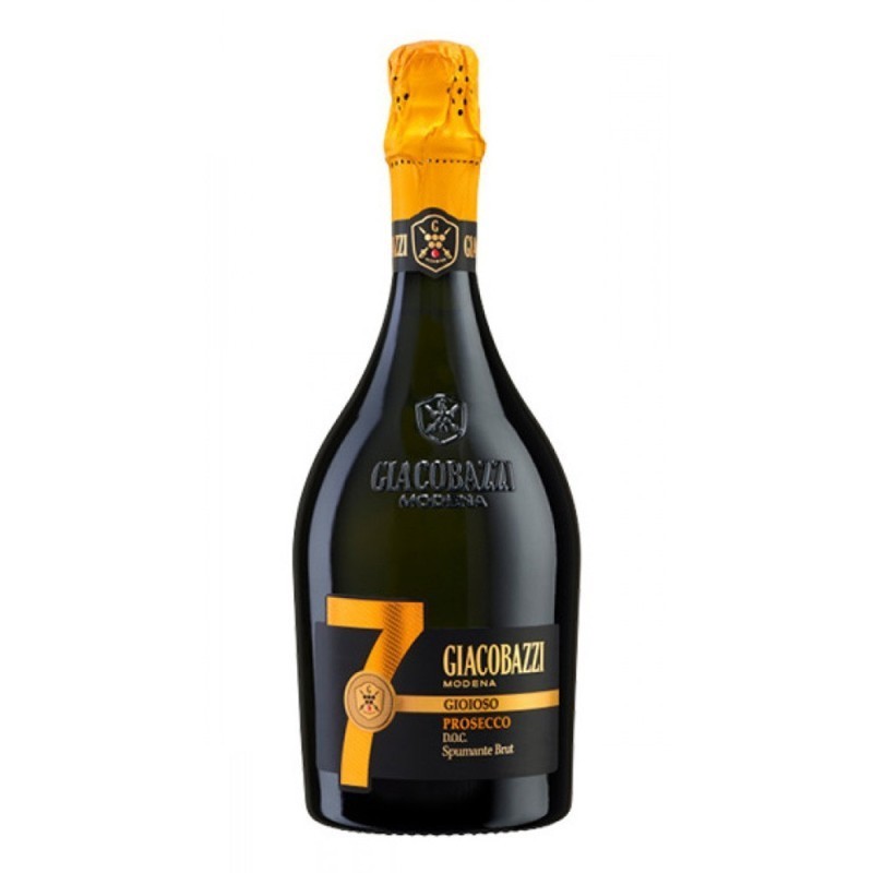 Vin Spumant Alb Brut Giacobazzi 7 Prosecco DOC, Sec, 0.75 l