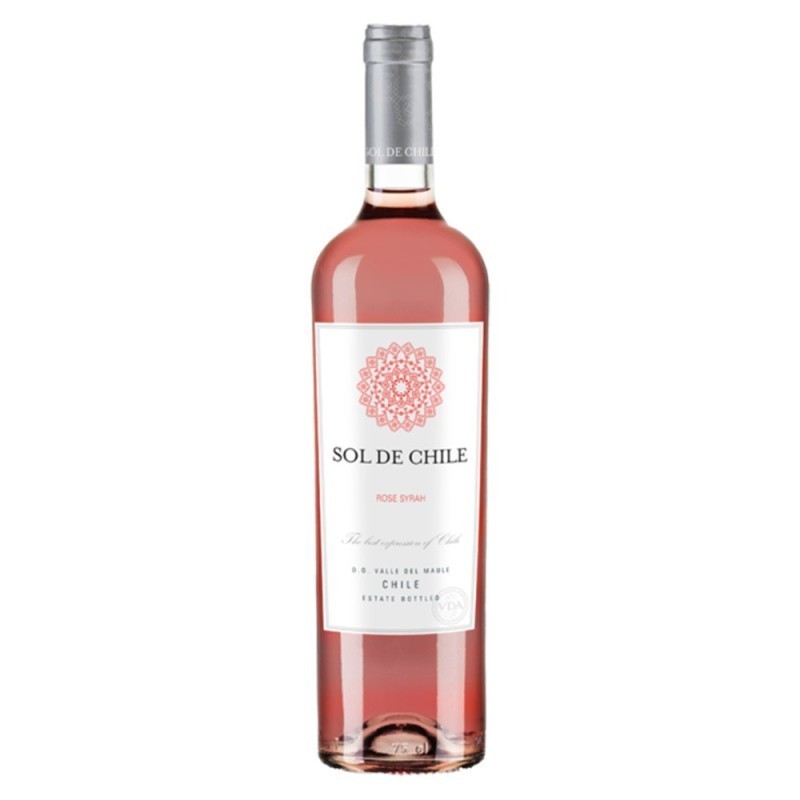 Vin Rose Sec, Sol De Chile Rose Syrah, 0.75 l