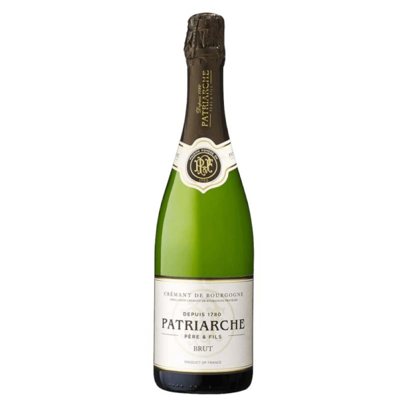 Vin Spumant Alb, Franta Patriarche, Cremant De Bourgogne, Brut, 0.75 l