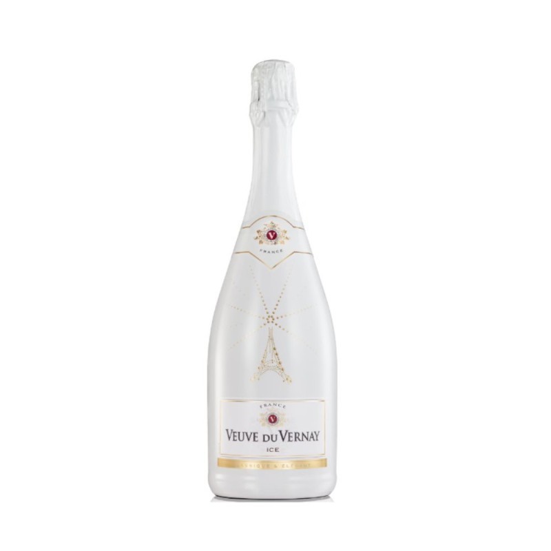 Vin Spumant Veuve Du Vernay Ice, 0% Alcool, Alb Demisec, 0.75 l