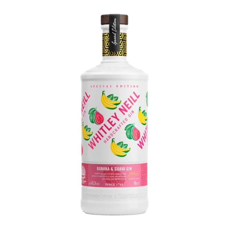 Gin Whitley Neill, Guava si Banana, 41.3% Alcool, 0.7 l