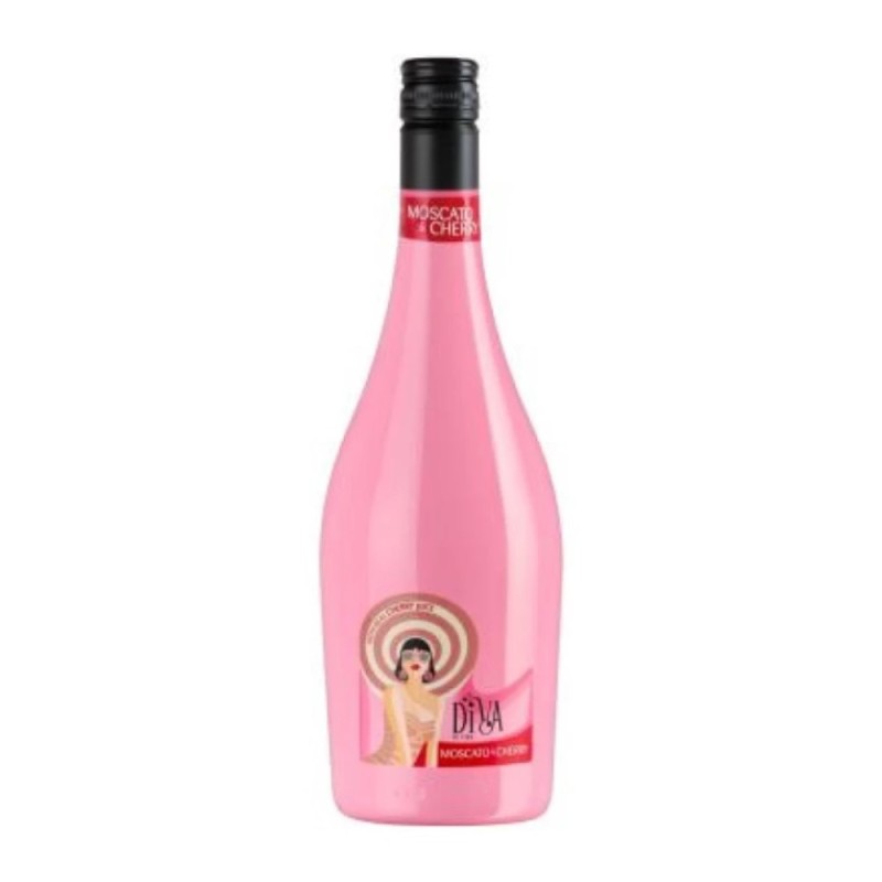 Cocktail Perlino, Diva Di Sera, Moscato, Cirese, 6% Alcool, 0.75 l