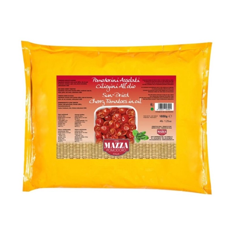 Rosii Cherry Semi-Uscate, Mazza, in Ulei, 1.7 kg