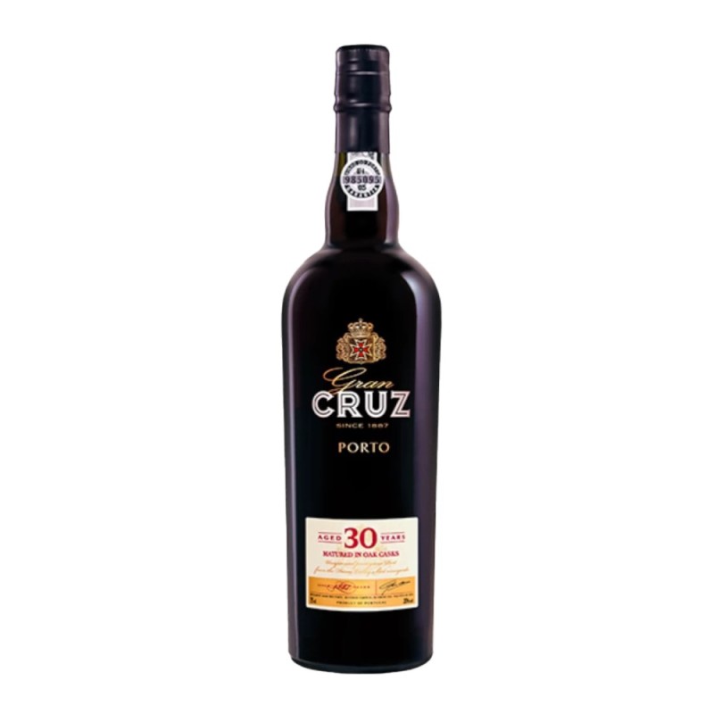 Vin Porto Cruz, 30 Ani, 20% Alcool, Cutie de Lemn, Rosu, 0.75 l