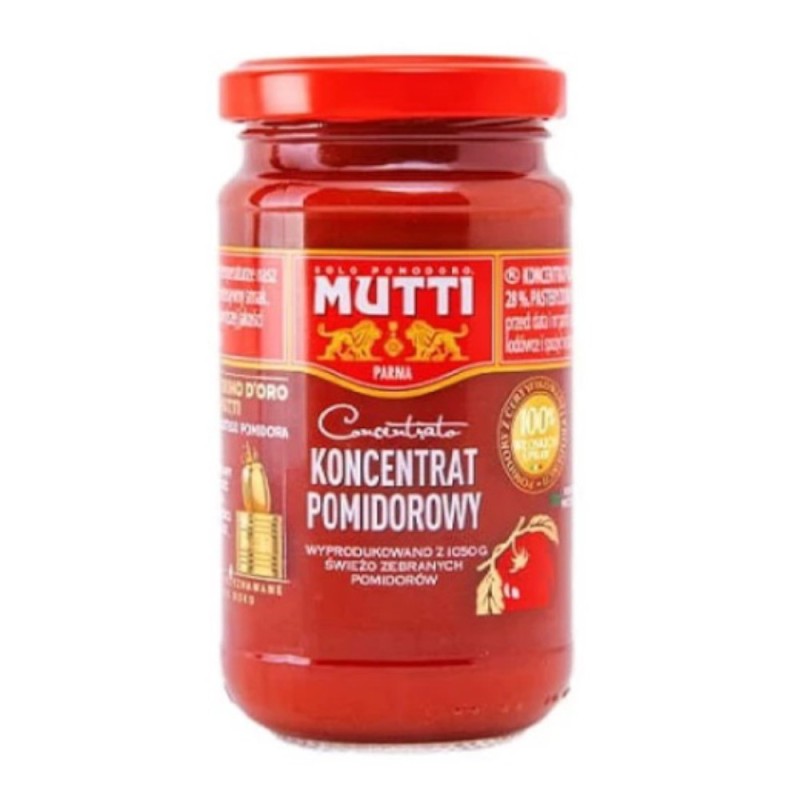 Pasta de Rosii Concentrat, Mutti, Borcan, 200 g