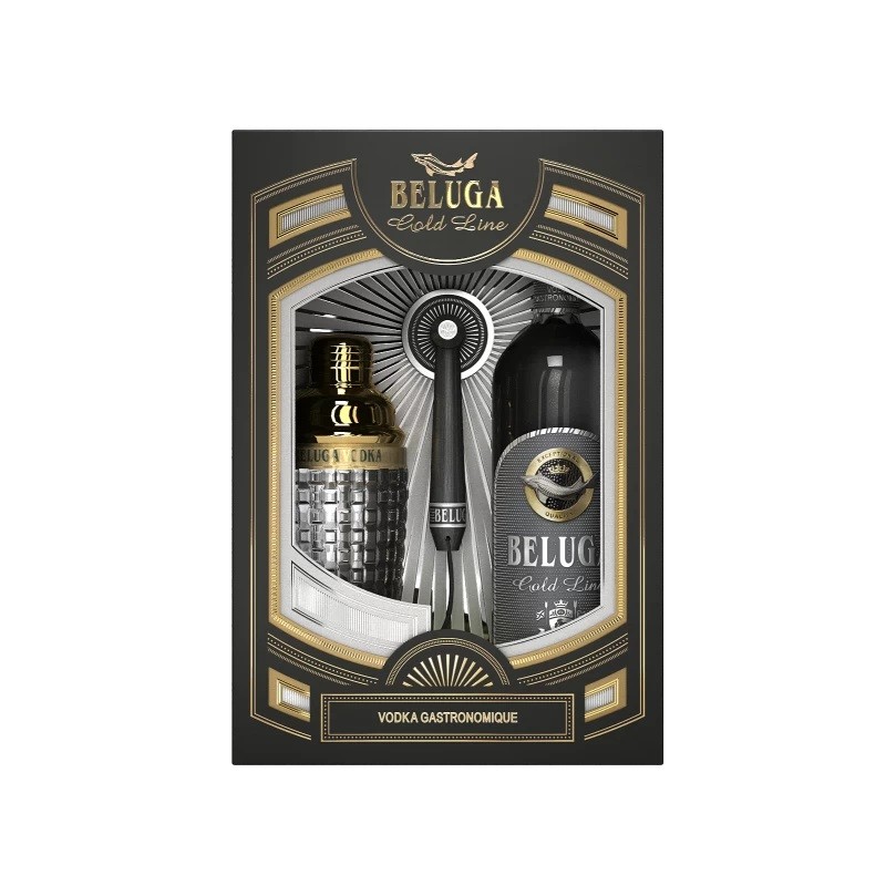 Vodka Beluga Gold Line, cu Shaker, 40% Alcool, 0.7 l