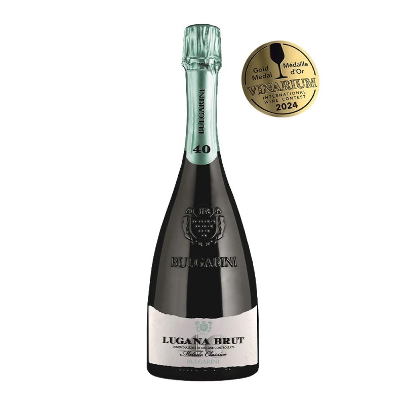 Vin Spumant Bulgarini Lugana Metodo Classico DOC, Alb Sec Brut, 0.75 l