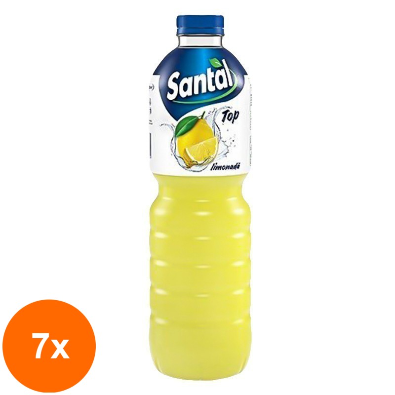 Set 7 x Limonada 6%, Santal, 1.5 l