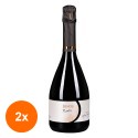 Set 2 x Vin Spumant Alb Sec Petro Vaselo Bendis Nadir Pinot Noir & Chardonnay, 0.75 l