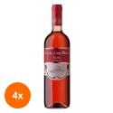 Set 4 x Vin Schwaben Wein Cramele Recas, Rose Demidulce, 0.75 l