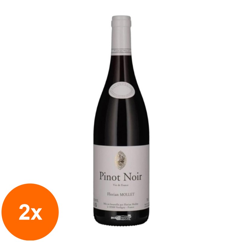 Set 2 x Vin Domaine Roc De l'Abbaye, Au Fil De La Loire, Pinot Noir, 2023, Rose, 0.75 l