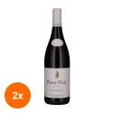 Set 2 x Vin Domaine Roc De l'Abbaye Pinot Noir Cuvee Tradition, 2022, Rosu, 0.75 l